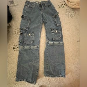 Garage wide jeans. Worn once. Great condition.